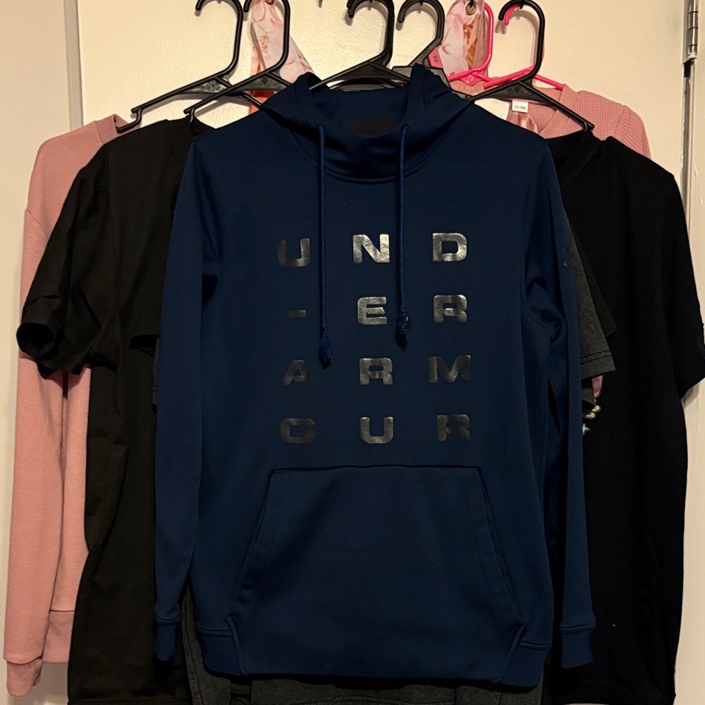 Under Armour Men's Dark Blue Hoodie